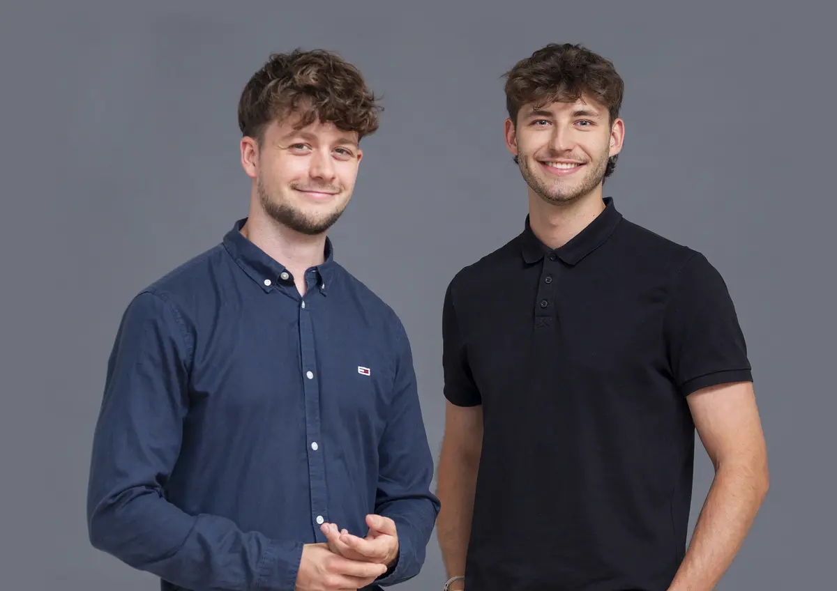 Jannik Küchler und Marc Alwers nebeneinander